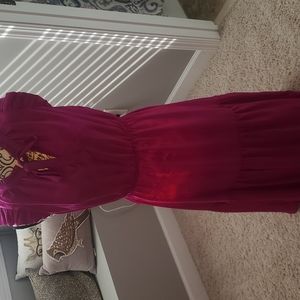 Barbie pink maxi dress